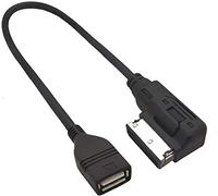 Ejoyous Cable MMI Adaptateur Interface Musique MP3 Câble, Interface de Musique USB Adaptateur de Câble AUX Audio USB AMI MDI MMI pour S4 S5 S6 4F0051510G