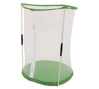 Ejoyous Cage d'observation Cylindrique pour Papillons, Cage d' pour Insectes en de Polyester 31,5 X 31,5 X 40 Cm, Visualisation Transparente, Porte à Double Fermeture éclair, Poignée de Transport