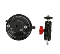 Ejoyous Caméra rotative à 360 degrés pour caméra d'action, bandes numériques, support de téléphone avec bras articulé à balle, stabilité et durabilité