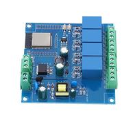 Ejoyous Carte de Développement Module de Développement sans Fil PCB avec WiFi Bluetooth Relais 4 Voies 5 V 4 Mo Flash Octet Programmable Réinitialisable pour l'apprentissage du Contrôle de la Maison