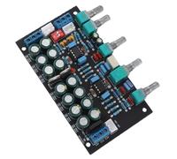 Ejoyous Carte de tonalité de Préampli HiFi de avec 4 Boutons AC12V 0 AC12V Contrôle du Volume des Aigus et des Basses pour Les Utilisateurs d'amplificateur Stéréo Audio Domestique