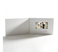 Ejoyous Carte de vœux vidéo, brochure électronique avec écran LCD pour anniversaire, mariage, publicité, Noël, prend en charge la vidéo HD 720p MP4 JPEG, cadeau commercial portable (7 pouces 1500 mAh