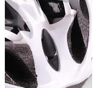 Ejoyous Casque de Vélo de Sport de sécurité Ultra Léger, Construction EPS, 18 Trous de Ventilation, Ajustement Réglable pour Le Cyclisme et Le Patinage à roulettes (Blanc Noir)
