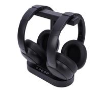 Ejoyous Casque sans Fil TV Ensemble Double, Batterie 40 Heures Faible | Bluetooth 5.4, Transmission 2,4 GHz, Compatible Optique et AUX, Portée de 30 M, Coque en ABS, Utilisation par les Seniors,
