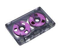 Ejoyous Cassette Vierge Bobine à Bobine, Cassette Sonore Vierge de Type I, 50 Minutes, Coque ABS, Bobines en Alliage d'aluminium, Enregistrement Double Face pour la Pratique Musicale, Notes