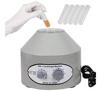 Ejoyous Centrifugeuse de Laboratoire Petit centrifugeuse électrique de Table, centrifugeuse médicale Centrifugeuse de Paillasse avec Vitesses réglables et minuteur 4000 TR/Min 6 x 20 ML EU 220 V