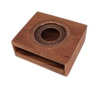 Ejoyous Chauffe-Théière, Chauffe-thé en Noyer de Style Japonais avec Bougeoir pour Chauffer Le thé, Le café, Le Lait, la Nourriture, Bougie pour Balcon, Cour, Camping et Voyages