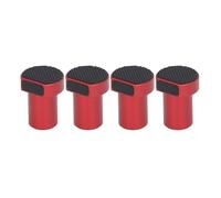 Ejoyous Chiens d'établi en Alliage d'aluminium avec Coussinets Antidérapants, Chien 'établi Rouge de 3/4 Pouces pour les Applications de Serrage de Table de Travail du Bois