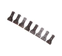 Ejoyous Cintres en Briques, 8pcs sans Foret Clips de Brique pour Suspendre des Cintres Muraux en Lourds, Ajuster les de Taille Standard 2-1/4 à 2-3/8 Pouces, Construction en Acier Solide