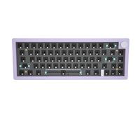 Ejoyous Clavier Mécanique DIY 67 Touches, Kit, Structure Gasket, Hot | Sans fil 2.4G Bluetooth 5.0 Type C Triple Mode, 67 touches disposition 65%, batterie 3000mAh, Silicone insonorisant, bureau