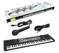 Ejoyous Clavier Piano Numérique, 61 Touches, avec Microphone, pour Débutants