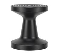 Ejoyous Coffee Tamper, Dual Sided Black PP Coffee Powder Press Hammer with Flat and Thread Base, for Portafilter Baskets (51MM)
