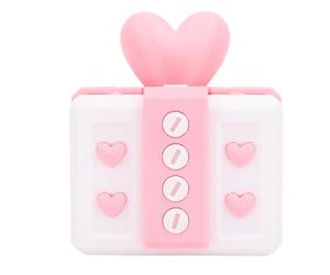 Ejoyous Coffret Cadeau Ennuyeux imprimé en 3D, Boîte Cadeau de Farce en PLA 3,94 X 3,94 Pouces, Conception à Vis Ouverte par Torsion, Petit Ornement de Bureau de Rangement pour les Anniversaires de