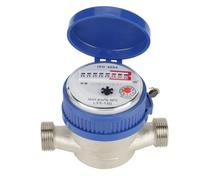 Ejoyous Compteur d'eau 15 Mm, plaqué Cuivre, Compteur d'eau scellé Sous Vide, Facile à Lire avec une Initiation Minimale, Idéal pour le Jardin Domestique et une Utilisation Intérieure