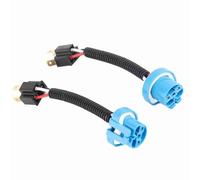 Ejoyous Connecteur de Faisceau de Câblage de Phare, Adaptateur H4 à H13 en Nylon Haute Température, Facile à Brancher et Jouer pour les Rénovations Lourdes de Phares et de Feux Antibrouillard