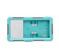 Ejoyous Coque de Téléphone de Plongée en TPU pour Téléphones de 4,7 à 6,9 Pouces IP68 15 M pour Plongée en Apnée Photo Vidéo Adaptée pour 17 16 15 et S25 S24 Ultra (Bleu et Blanc)