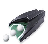 Ejoyous 31 x 17 x 8 cm Coupe de de Retour Automatique, Machine de Bureau Automatique pour Entraînement de pour Intérieur en Plein Air Bureau Jardin, Noir + Vert