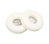 Ejoyous Coussinets d'oreille de Remplacement, Coussin d'isolation Phonique en Mousse à Mémoire de Forme en Cuir protéiné, Basses Améliorées pour écouteurs sans Fil T450 Tune600 (White)