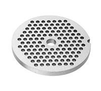 Ejoyous Couteau à Disque de Plaque de Hachoir à Viande, Ensemble de Disques Perforés, Couteau de Plaque de Hachoir à Viande, Argenté, Petit trou rond 3mm