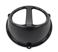 Ejoyous Couvercle de Ventilateur en Fiber de Carbone, écope d'air ABS pour Moteur GY6, Améliore le Refroidissement pour Scooters et Vtt