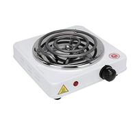 Ejoyous Cuisinière électrique 1000W Cuisinière électrique Plaque Chauffante Portable 500 ° C Chauffage Rapide avec Tube de Chauffage Amovible pour Soupe Hotpot et thé (Règlement européen 220-240v)