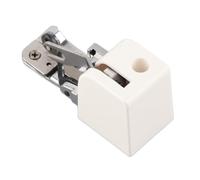Ejoyous Cutter Cutter Pressoir Poucle Overlock Stitch Foot Zigzag Machine de Couture Attachement avec une Conception Robuste Universelle pour la Plupart des Machines à Coudre Domestiques (SILVER)