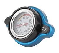Ejoyous de Capuchon de Radiateur, Capuchon Universel du Radiateur Thermostatique 1.1bar pour le Vélo de Terre, Voiture avec Jauge de Température (Grosse tête 0.9bar)