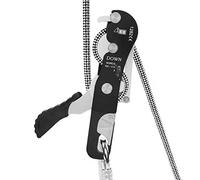 Ejoyous Descendeur d'escalade, Descendeur D'arrêt Auto-freinant équipement d'entretien des Arbres Descendeur Dispositif de sécurité d'escalade Dispositif de Descente pour Les Loisirs