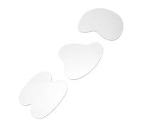 Ejoyous Dessous de Verre Miroir en Acrylique, 3 Formes, Accessoires Photo | Sets de Boisson pour Aliments Cosmétiques Fleurs Bijoux, Mise en Scène de Table, Facile à Essuyer, Usage à la Maison café