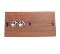 Ejoyous Dessus de Table pour Camping-Car avec Porte-gobelets en Acier Inoxydable, Conception Pliante en Bois Massif 31,49 X 15,74 Pouces, Idéal pour Les Remorques de Bateaux de Camping-Car (#2)