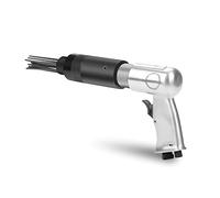 Ejoyous Détartreur à aiguilles à air comprimé, noir Pistolet à aiguilles 19 aiguilles en acier au carbone avec poignée pistolet ergonomique longueur 35 cm 3000 coups par minute 10 CFM 1/4 pouce