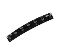 Ejoyous Diffuseur de Pare-Chocs Arrière ABS 7 Ailerons de Style Carbone, Diffuseur de Lèvre de Pare-Chocs Arrière Noir Améliore la stabilité du Flux d'air et la Protection pour Universal Fit
