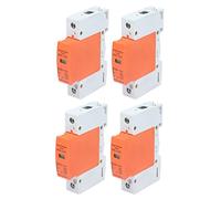 Ejoyous Dispositif de Protection Contre Les Surtensions PC Protecteur de Surtension sur Rail DIN 1P AC 420V Fenêtre d'état Visible Montage Modulaire Coque Ignifuge pour Utilisation dans Une Boîte