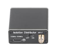 Ejoyous Diviseur D'Isolation RF Distributeur de Signaux RF Isolateur 100kHz à 150MHz avec Isolation D'entrée de 80dB et Isolation de Sortie de 60dB pour SDR GPSDO Antennes et Sources