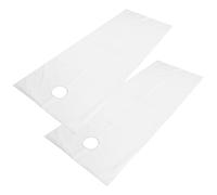 Ejoyous Draps de Lit de Salon, Housse en Polyester Doux, Draps de Table de Massage Résistants à l'huile, 78,7 X 29,5 Pouces pour Salon de beauté et Spa (WHITE)