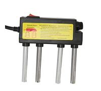 Ejoyous Electrolyseur d'eau avec fusible anti-fuite, testeur rapide de qualité de l'eau, outil de mesure de filtre de pureté de l'eau pour un usage domestique (prise européenne)