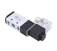 Ejoyous Électrovanne électrique, électrovanne d'air en Alliage d'aluminium, 2 Positions 5 Voies G1 4 0,15 à 0,8 MPa IP65 pour équipement de Machine, Robotique de des Aliments, Systèmes Textiles