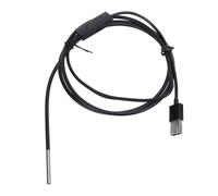 Ejoyous Endoscope USB, Caméra Endoscope HD 1080P de Type C avec Sonde IP67 de 3,9 Mm, Câble Semi-rigide de 1 M, 6 Lumières LED Réglables pour les Mécaniciens d'inspection de Tuyaux de Réparation