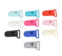 Ejoyous Ensemble de Clips en Nylon, Clips Imperméables Colorés, Paquet de 10, avec Trou de Sangle, pour les Tentes de Camping, Auvents, Couvercles de Bateau