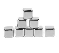 Ejoyous Ensemble de Glaçons Whisky en Acier Inoxydable, Design Convivial, Option Luxueuse, Conserver la Saveur de Boisson Originale, Polyvalente et Réutilisable pour Le Barman, la Maison, Les (#2)