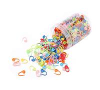 Ejoyous Épingles de sûreté en Plastique, Code Couleur 21 Mm, Boîte de 500
