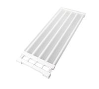 Ejoyous Étagère de Tension pour Placard, Rack de Rangement Métallique Extensible, étagères Séparatrices Ajustables pour Armoire, (Longueur 75-120 cm / 29,5-47,2 Pouces)