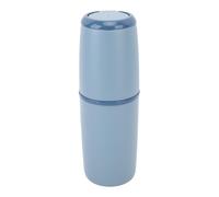 Ejoyous Étui à Brosse à Dents de Voyage, Support de Brosse à Dents de Voyage en Plastique avec Rangement de Dentifrice, Organisateur Portable Léger pour Petits Objets de Fil de à, pour, Travail,