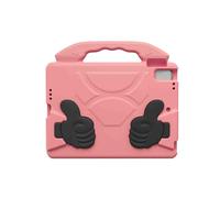 Ejoyous Étui de Protection Antichoc en EVA pour 9,7 Pouces, Housse de Protection avec Poignée Rotative, Support Détachable et Lavable pour Air 1 2 Pro 9.7 Nouvel 5e 8e Génération (Rose pêche)