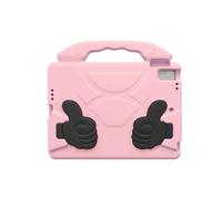 Ejoyous Étui de Protection Antichoc en EVA pour 9,7 Pouces, Housse de Protection avec Poignée Rotative, Support Détachable et Lavable pour Air 1 2 Pro 9.7 Nouvel 5e 8e Génération (Pink)