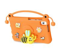 Ejoyous Étui de Protection pour Tablette en Mousse EVA Antichoc avec Support et Poignée 11 Pouces pour Enfants, Housse Lavable pour Tab A9 Plus A11 Plus (Orange)