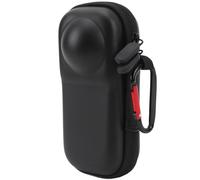 Ejoyous Étui de Transport pour X4, étui pour Caméra d'action Portable avec Absorption des Chocs et Doublure Douce, Accès Facile pour Les Aventuriers et Les Voyageurs (PU)