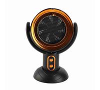 Ejoyous Extracteur de Fumée Portable, Hotte Aspirante de Bureau USB, 2 Vitesses Réglables, Amovible pour Barbecue, Grill, Camping, Camping-Car (Noir Or)