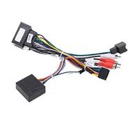 Ejoyous Faisceau Audio Harnais de Câblage Audio en Caoutchouc ABS 16 Broches avec Boîtier de Bus CAN Remplacement Plug and Play pour Cruze Malibu Regal AVEO Factory Radio Install