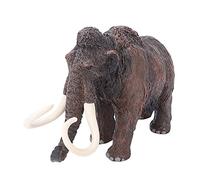 Ejoyous Figurine Animal Jouet pour Enfants, Statue Modèle Plastique Réaliste Simulée, Collection avec Surface Lisse Douce, Apparence Vive pour Décoration Maison Enfants (mammouth Ancien)